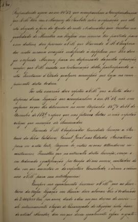 Cópia de despacho n.30 enviado por Miguel Calmon du Pin e Almeida (1794-1865), Marquês de Abrante...