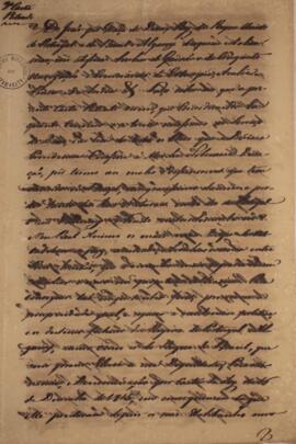 Carta patente original, produzida em nome de Dom João VI (1767-1826), referente ao reconhecimento...