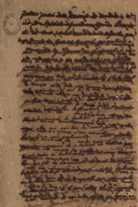 Minuta do ofício referente à atuação de Sir Charles Stuart (1779-1845), o Barão de Rothesay, para...