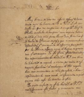 Nota diplomática datada de 12 de março de 1823 em que Antonio Luiz Pereyra, encarregado interino ...