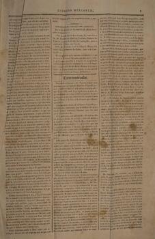 Relatório original com data de 20 de março de 1841, escrito por Braz Martins Costa Passos. Contém a descrição dos autos de justificação do capitão de presa Eduard Edwin Morgan na Comissão Mista anglo-brasileira sobre a apreensão de uma embarcação brasileira. Contém anexos.