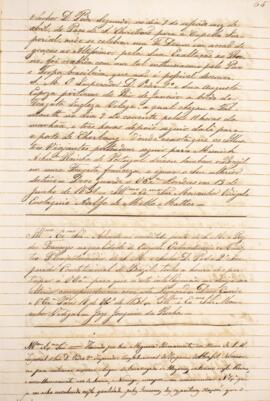 Cópia de ofício enviado por José Joaquim da Rocha (s. d.) em data de 18 de abril de 1831, comunic...