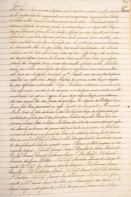 Cópia de ofício enviado por João Antônio Pereira da Cunha, em data de 12 de junho de 1828, para L...