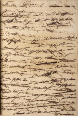 Despacho original enviado para Luiz de Souza Dias (1764-1826), com data de 23 de março de 1829, t...