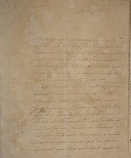 Nota Diplomática original enviada por Izidoro da Costa e Oliveira para José Marques Lisboa (1807-...
