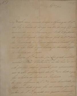 Nota Diplomática original enviada por Izidoro da Costa e Oliveira para o comendador José Marques ...