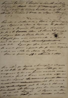 Minuta de carta patente pela qual Francisco Carneiro de Campos (1765-1842) confirma, em nome da R...