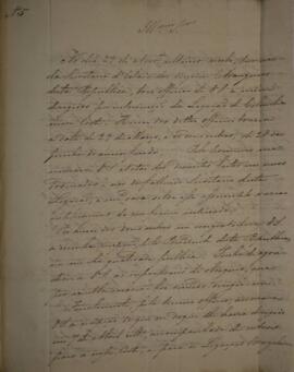 Cópia de Ofício enviado por Luiz de Souza Dias (s.d.), para Eustaquio Adolfo de Mello Mattos (179...