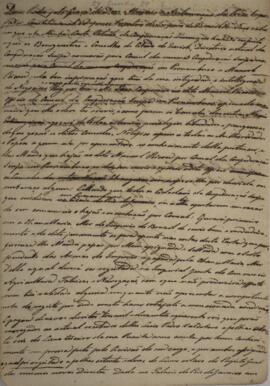 Minuta de carta patente, datada de 27 de junho de 1829, produzida por João Carlos Augusto de Oyen...