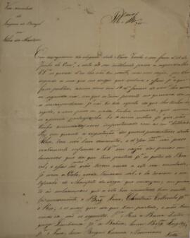 Cópia de ofício escrito por Luiz Thomé de Miranda (s.d.), para Vicente Ferreira da Silva (s.d.), ...