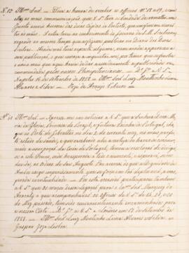 Cópia de ofício enviado por Gaspar José Lisboa, para Luiz Moutinho Lima Alvares e Silva (1792-186...