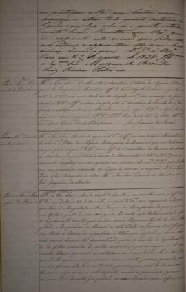 Cópia de ofício enviado por José Joaquim da Rocha (1777-1848), para Antonio Telles da Silva Camin...