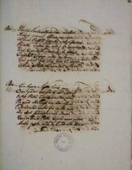 Panfleto original de autoria de José Leonardo Vieira, datado de 1820, consiste de uma coletânea e...