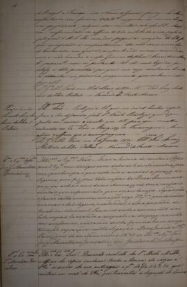 Cópia de ofício enviado por José Egídio Álvares de Almeida (1767-1832), Marquês de Santo Amaro, p...