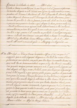 Cópia de ofício enviado pelo Marquês de Rezende para Luiz Moutinho Lima Alvares e Silva (1792-186...