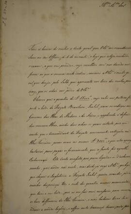 Nota diplomática enviada por Pedro de Sousa e Holstein (1781-1850), Marquês de Palmela, para Manu...