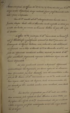 Cópia de despacho n.60 enviado por Francisco Carneiro de Campos (1765-1842), para Eustaquio Adolf...