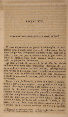 Livro original intitulado “História Geral do Brasil” redigido por Francisco Adolpho de Varnhagen ...