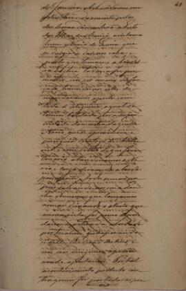 Processo original redigido pelo escrivão Braz Martins Costa Passos com data de 19 de abril de 1838, no qual se registra o encaminhamento de um conjunto de documentos relacionados ao processo judicial de apreensão de um patacho. A embarcação em questão foi capturada por Charles Eden, comandante da corveta de guerra britânica “Rover”, e o processo busca reunir informações para a devida tramitação do caso na Comissão Mista brasileira e inglesa.