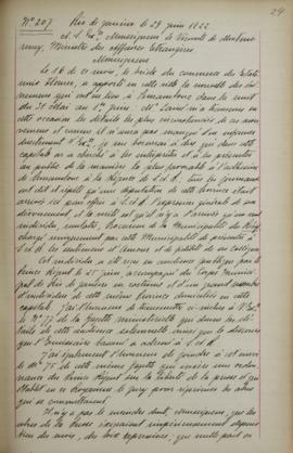 Despacho de 29 de junho de 1822, de Jean-Baptiste Maler (s.d.-s.d.), cônsul-geral da França no Br...