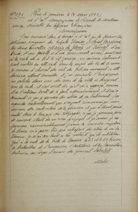Despacho de 14 de março de 1823, de Jean-Baptiste Maler (s.d.-s.d.), cônsul-geral da França no Br...