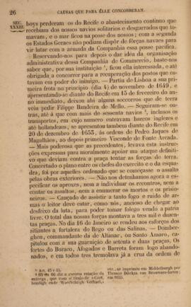 Livro “História Geral do Brazil, isto é, do descobrimento, colonização, legislação e desenvolvimento, e da declaração da independência e do império, escripta em presença de muitos documentos inéditos recolhidos nos archivos do Brazil, de Portugal, da Hespanha e da Hollanda”, v.2. Conta a história do Brasil durante o período colonial, desde a chegada dos portugueses até a transferência da corte para o Rio de Janeiro em 1808, abordando aspectos culturais e religiosos, povos indígenas da América dos Sul, insurreições ocorridas e demais temáticas históricas. Contém em anexo uma série de índices com anotações e comentários escritos a caneta.