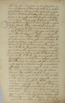 Cópia de cartas datadas de 7 de abril de 1808 a 3 de fevereiro de 1809 enviadas por Rodrigo de So...