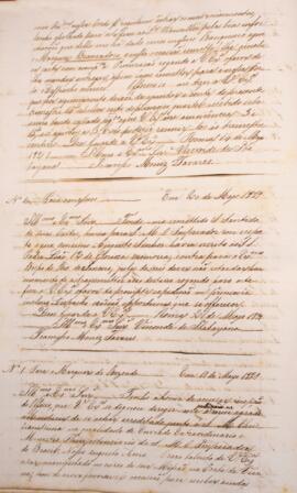 Cópia de ofício enviado por Francisco Muniz Tavares (1793-1876) para João Carlos Augusto de Oyenh...