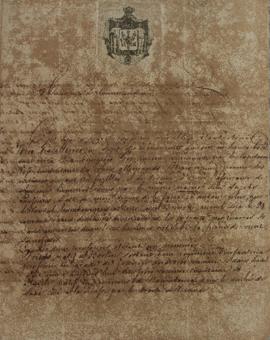 Despacho de 27 de setembro de 1824, de Karl Wilhelm von Theremin, Cônsul-geral da Prússia no Bras...