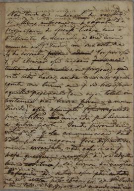 Minuta de despacho de 6 de agosto de 1828, endereçada a Guilherme Tudor (1779-1830), encarregado ...