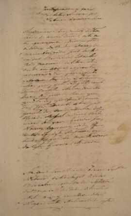 Procuração original, datada de 19 de fevereiro de 1842, escrita pelo escrivão José Xavier da Costa. A procuração declara que Dona Carlota Maria José Nabuco Cerqueira Lima, viúva do negociante José Cerqueira Lima, cidadão brasileiro, justifica o direito de arrecadar os pertences do casal inventariados pelo falecido para partilhar com os respectivos herdeiros. Ela requisita também uma indenização pelas apreensões, realizadas pela Inglaterra, das embarcações “Caliope”, “Golfinho” e “Firmeza”, que a viúva afirma terem sido erroneamente acusadas de tráfico de escravizados. Contém anexos.