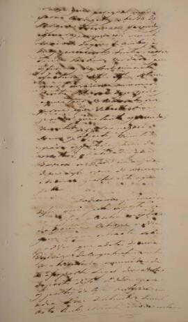 Procuração original, datada de 19 de fevereiro de 1842, escrita pelo escrivão José Xavier da Costa. A procuração declara que Dona Carlota Maria José Nabuco Cerqueira Lima, viúva do negociante José Cerqueira Lima, cidadão brasileiro, justifica o direito de arrecadar os pertences do casal inventariados pelo falecido para partilhar com os respectivos herdeiros. Ela requisita também uma indenização pelas apreensões, realizadas pela Inglaterra, das embarcações “Caliope”, “Golfinho” e “Firmeza”, que a viúva afirma terem sido erroneamente acusadas de tráfico de escravizados. Contém anexos.