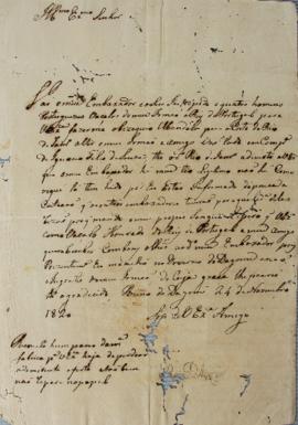 Nota Diplomática enviada pelo Rei de Daomé, Guezô  (s.d.-1858) , tal nome pode ser encontrado tam...
