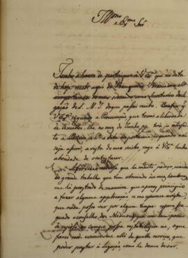 Ofício enviado por Francisco Muniz Tavares (1793-1876) para Manuel Rodrigues Gameiro Pessoa (s.d....