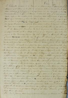 Ata de 9 de junho de 1820 publicada por Manuel de Sarratea (1774-1849), Governador Interino da Pr...