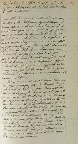 Despacho enviado por Silvestre Pinheiro Ferreira (1769-1846), em 28 de fevereiro de 1821, no qual...