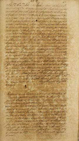 Cópias de ofícios trocados entre o cônsul brasileiro em Luanda, Ruy Germack Possolo (1788 - s.d.)...