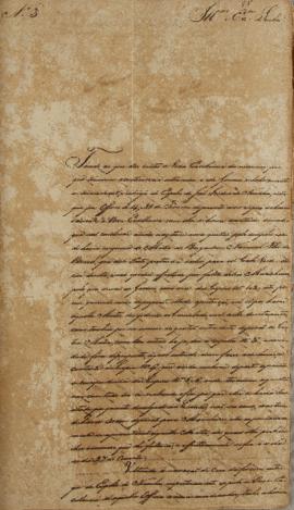 Ofícios enviados pelo cônsul brasileiro em Luanda, Ruy Germack Possolo (1788-s.d.), ao Governador...