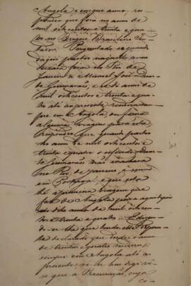 Processo original redigido pelo escrivão Braz Martins Costa Passos com data de 19 de abril de 1838, no qual se registra o encaminhamento de um conjunto de documentos relacionados ao processo judicial de apreensão de um patacho. A embarcação em questão foi capturada por Charles Eden, comandante da corveta de guerra britânica “Rover”, e o processo busca reunir informações para a devida tramitação do caso na Comissão Mista brasileira e inglesa.