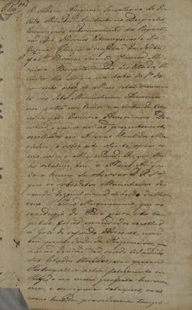 Ofício de 9 de maio de 1814, de Fernando José de Portugal e Castro (1752-1817), Marquês de Aguiar...