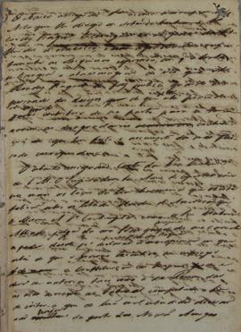 Minuta de despacho de 25 de janeiro de 1827, endereçada a Condy Raguet (1784-1842), Cônsul dos Es...