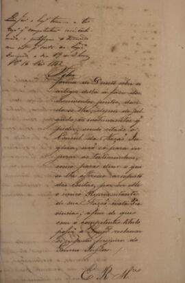 Procuração original, datada de 19 de fevereiro de 1842, escrita pelo escrivão José Xavier da Costa. A procuração declara que Dona Carlota Maria José Nabuco Cerqueira Lima, viúva do negociante José Cerqueira Lima, cidadão brasileiro, justifica o direito de arrecadar os pertences do casal inventariados pelo falecido para partilhar com os respectivos herdeiros. Ela requisita também uma indenização pelas apreensões, realizadas pela Inglaterra, das embarcações “Caliope”, “Golfinho” e “Firmeza”, que a viúva afirma terem sido erroneamente acusadas de tráfico de escravizados. Contém anexos.