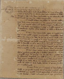 Ofício enviado por Lucas José Obes (1782-1838) para Carlos Frederico Lecor (1764-1836), o Barão d...
