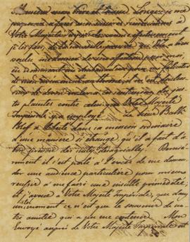 Nota diplomática enviada do Rio de Janeiro, por D. João VI (1767 – 1826) em 24 de maio de 1817, a...