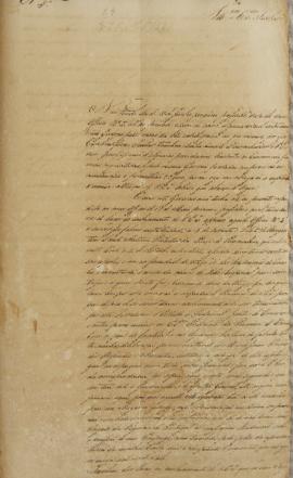 Despacho enviado em 28 de novembro de 1827, pelo cônsul brasileiro em Luanda, Ruy Germack Possolo...