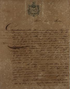 Despacho de 23 de setembro de 1824, de Karl Wilhelm von Theremin, Cônsul-geral da Prússia no Bras...