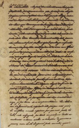 Carta de Antônio José Falcão da Frota (1780-1848) para Luiz Moutinho de Lima Álvares e Silva (179...