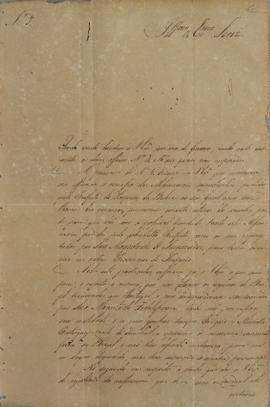 Oficio nº 8, de 20 de julho de 1825, do Monsenhor Francisco Corrêa Vidigal (s.d.-1838) a Luis Jos...