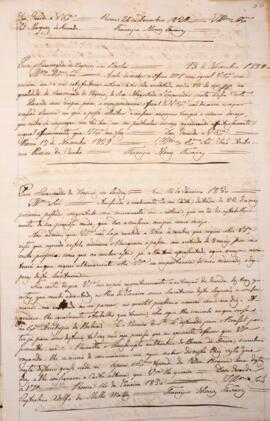 Cópia de ofício enviado por Francisco Muniz Tavares (1793-1876) para João Antônio Pereira da Cunh...