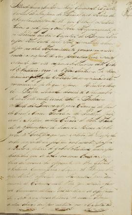 Cópia de despacho enviado pelo cônsul brasileiro em Luanda, Ruy Germarck Possolo (1788-s.d.), em ...